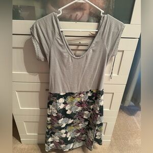 Pact fit and flare mini dress